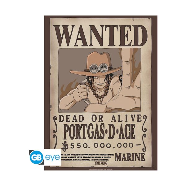 One Piece - Portgas D. Ace Poster