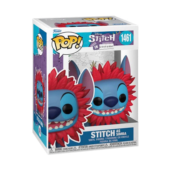 Lilo & Stitch - Stitch as Simba Funko POP! #1461