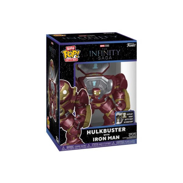 The Infinity Saga - Hulkbuster with Iron Man Funko Bitty POP! Bitty Bot