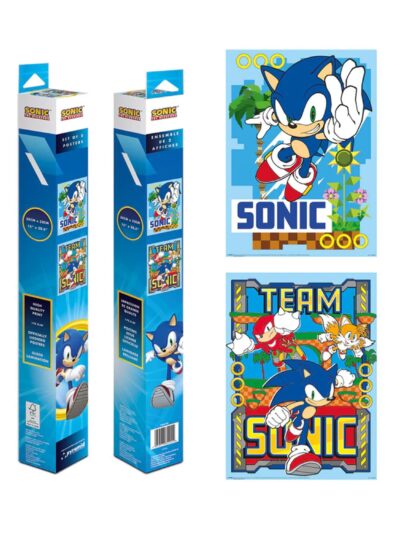 Sonic the Hedgehog Poster Set