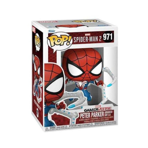 Spider-Man 2 - Peter Parker Advanced Suit 2.0 Funko POP! #971