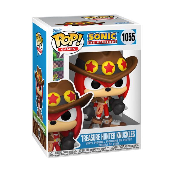 Sonic the Hedgehog - Treasure Hunter Knuckles Funko POP! Games #1055