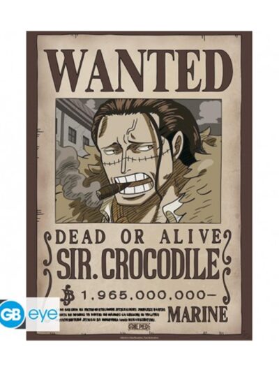 One Piece - Sir. Crocodile Poster