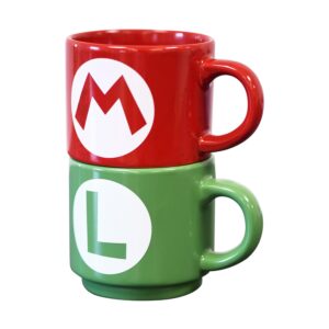 Super Mario - Mario and Luigi Mugs Set