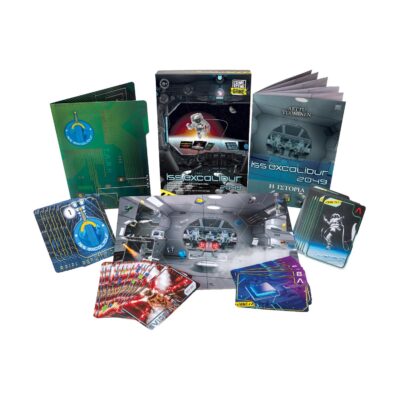 Crime Scene Game ISS Excalibur 2049 Board Game