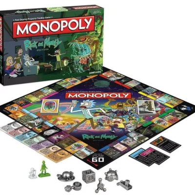 Rick and Morty Monopoly Board Game