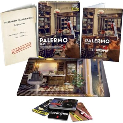 Crime Scene Game Palermo 1985 Board Game