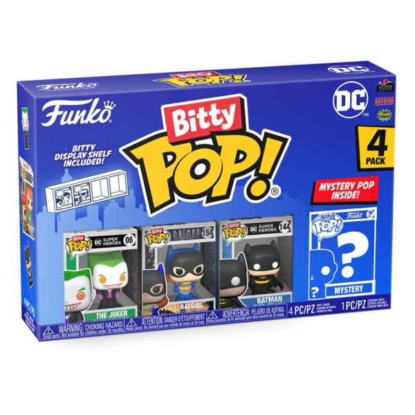 DC Funko Bitty POP! 4 Pack