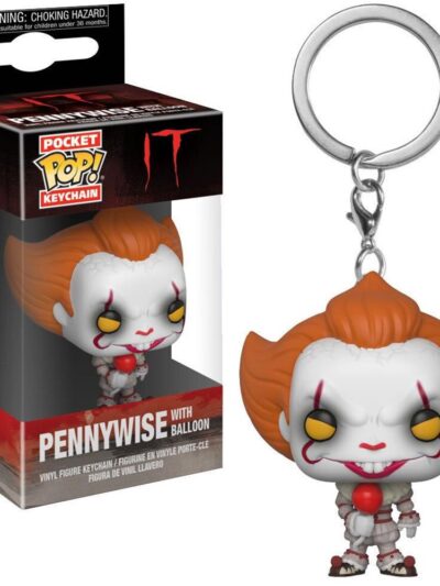 Funko Pocket Pop!: It - Pennywise (With Balloon) Vinyl Figure Keychain