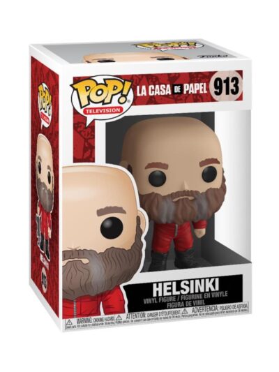 Funko Pop! Television: La Casa de Papel - Helsinki #913 Vinyl Figure