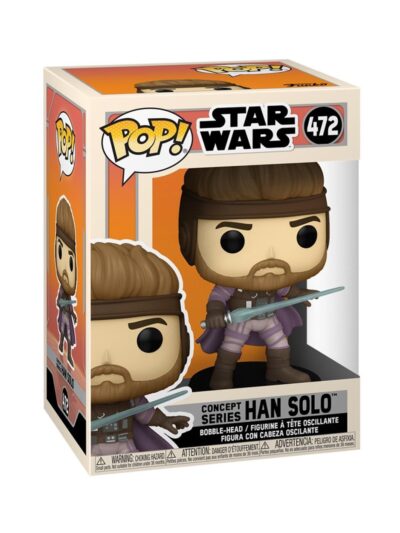 Funko Pop! Disney: Star Wars Concept Series - Han Solo #472 Bobble-Head Vinyl Figure