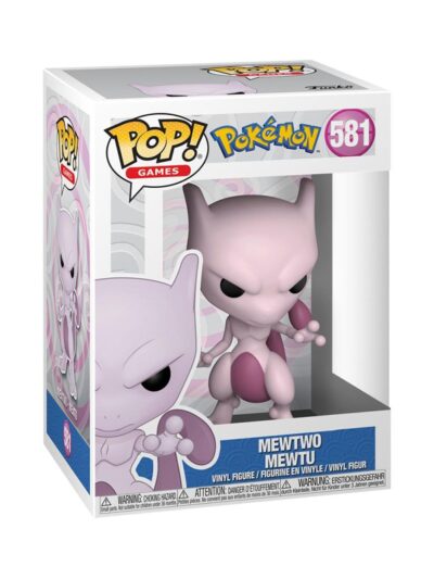 Funko Pop! Games: Pokemon - Mewtwo #581 Vinyl Figure