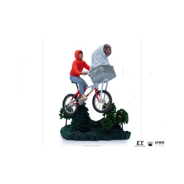 Iron Studios E.T. - E.T. and Elliot Art Scale Statue (1/10) (UNIVET47321-10)