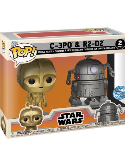 Funko Pop! Disney: Star Wars Concept - C-3PO & R2-D2  (Exclusively at Disney) 2-Pack Bobble-Heads Vinyl Figures