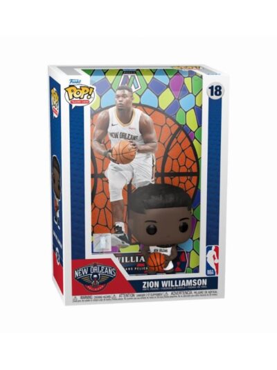 Funko Pop! Trading Cards: New Orleans Pelicans - Zion Williamson (Mosaic) #18 Vinyl Figure