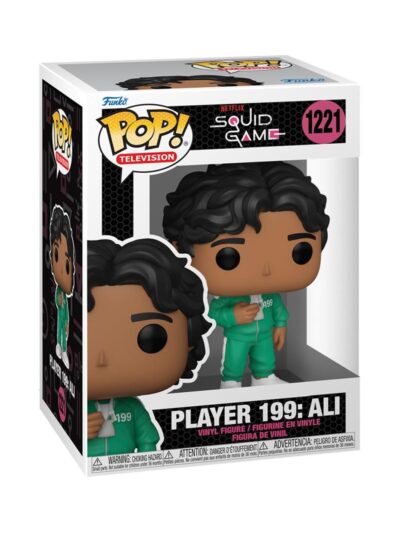 Funko Pop! Television: Squid Game - Player 199: Ali #1221 Vinyl Figure