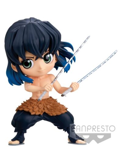 Banpresto Q Posket: Demon Slayer Kimetsu No Yaiba - Inosuke Hashibira Ⅱ (Ver.A) Figure (13cm) (18455)