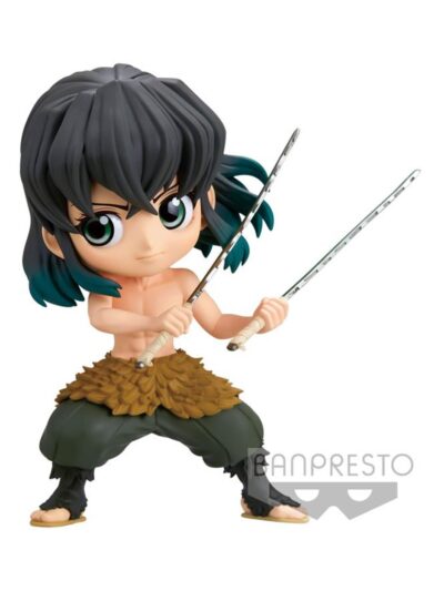 Banpresto Q Posket: Demon Slayer Kimetsu No Yaiba - Inosuke Hashibira Ⅱ (Ver.B) Figure (13cm) (18456)