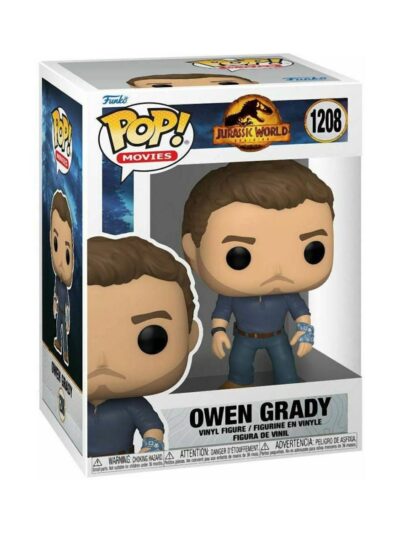 Funko Pop! Movies: Jurassic World Dominion - Owen Grady #1208 Vinyl Figure
