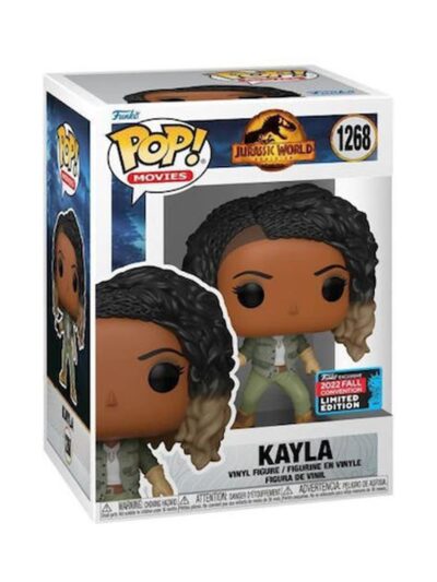 Funko Pop! Movies: Jurassic World Dominion - Kayla (2022 Fall Convention Limited Edition) #1268 Vinyl Figure