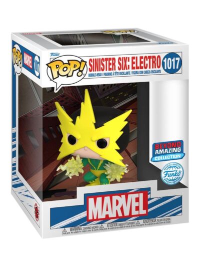 Funko Pop! Deluxe Marvel: Beyond Amazing - Sinister Six: Electro (Special Edition) #1017 Bobble-Head Vinyl Figure