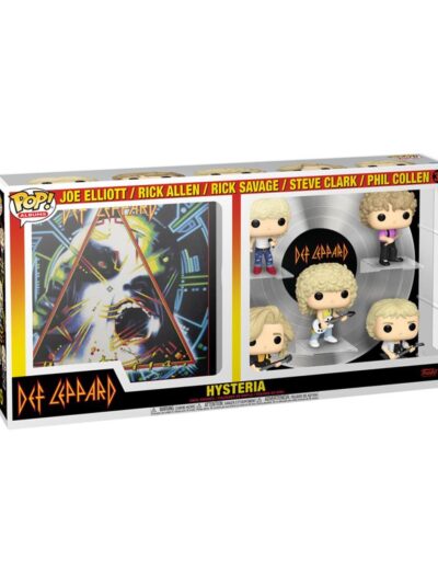 Funko Pop! Deluxe Albums: Def Leppard - Joe Elliott, Rick Allen, Rick Savage, Steve Clark & Phil Collen (Hysteria Tour 1987) (Special Edition) #37 Vinyl Figure