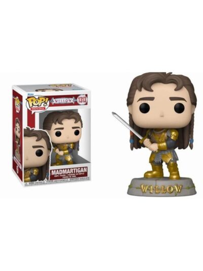 Funko Pop! Disney: Willow S1 - Madmartigan (Metallic) #1313 Bobble-Head Vinyl Figure
