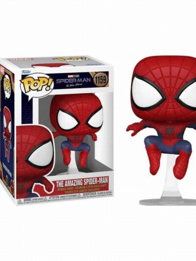 Funko Pop! Marvel: Spider-Man No Way Home - The Amazing Spider Man (Leaping) #1159 Bobble-Head Vinyl Figure
