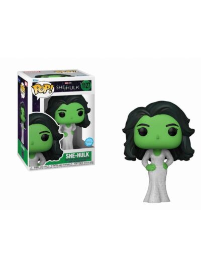 Funko Pop! Marvel: She-Hulk - She-Hulk (Glitter) #1127 Bobble-Head Vinyl Figure