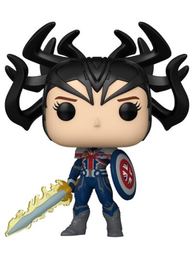 Funko Pop! Marvel: What If...? - Infinity Captain Carter #1464 Bobble-Head Vinyl Figure