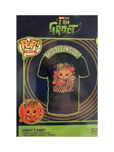 Funko Boxed Tees: Marvel I am Groot Shorts - Relaxing Groot (L)