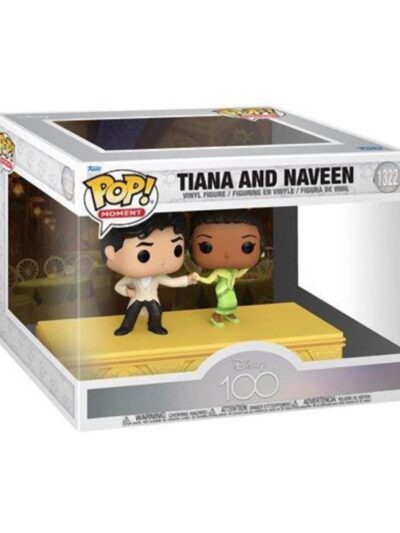 Funko Pop! Moments: Disney's 100Th - Tiana And Naveen #1322 Vinyl Figures