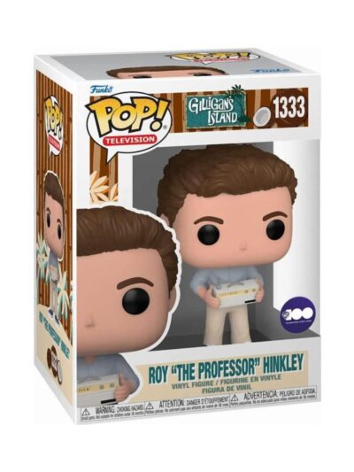 Funko Pop! Television: Gilligan’s Island - Roy "The Professor" Hinkley #1333 Vinyl Figure