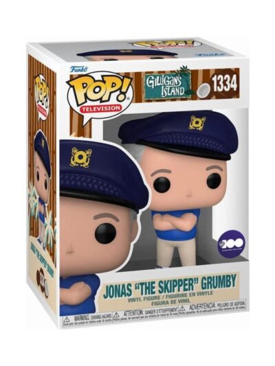 Funko Pop! Television: Gilligan’s Island - Jonas "The Skipper" Grumby #1334 Vinyl Figure