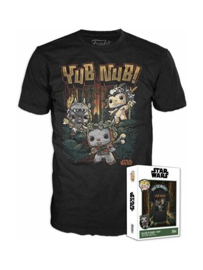 Funko Boxed Tees: Disney Star Wars Return of the Jedi - Village of Ewoks (XL)