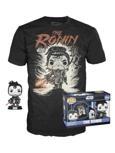 Funko Funko Pop! & Tee (Adult): Star Wars - The Ronin Vinyl Figure and T-Shirt (S)