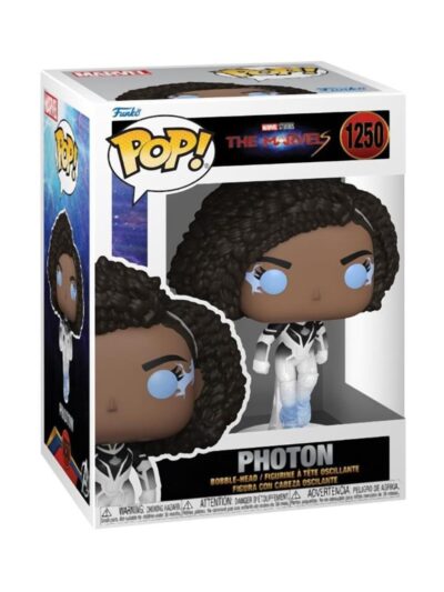 Funko Pop! The Marvels - Photon #1250 Bobble-Head Vinyl Figure