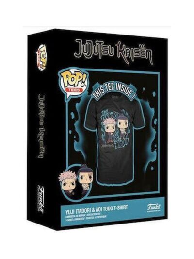 Funko Pop! & Tee (Adult): Tim Burton's Corpse Bride - Emily (Blacklight) Vinyl Figure and T-Shirt (L)