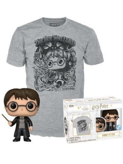 Funko Pop! & Tees (Adult): Harry Potter - Harry Potter Vinyl Figure and T-Shirt (S)