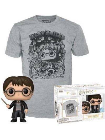 Funko Pop! & Tees (Adult): Harry Potter - Harry Potter Vinyl Figure and T-Shirt (XL)