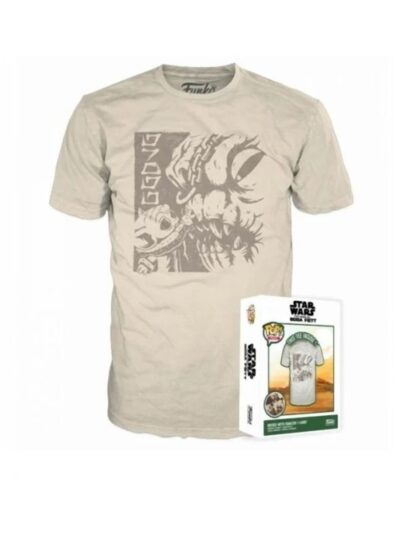 Funko Boxed Tee: Disney Star Wars The Book of Boba Fett - Grogu with Rancor (M)
