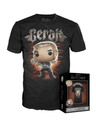 Funko Boxed Tees: The Witcher - Geralt Training (M)