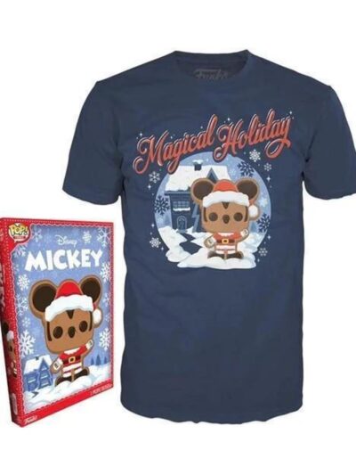 Funko Boxed Tees: Disney Holiday - Santa Mickey (L)