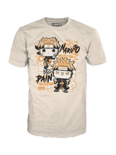 Funko Boxed Tee: Naruto Shippuden - Naruto vs Pain T-Shirt (L)