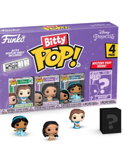 Funko Bitty Pop! 4-Pack: Disney Princess - Peasant Belle Vinyl Figures