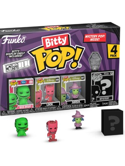 Funko Bitty Pop! 4-Pack: Disney The Nightmare Before Christmas 30th - Oogie Boogie Vinyl Figures