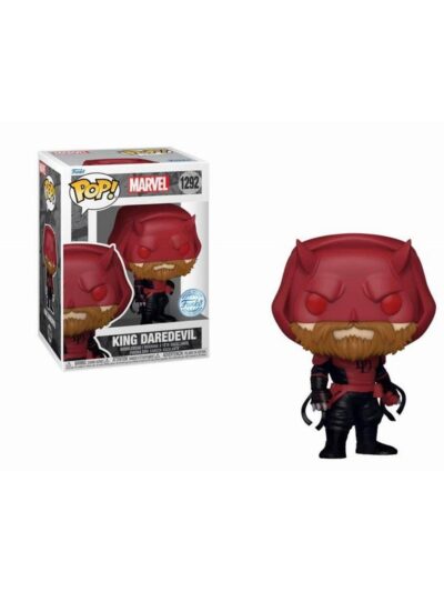 Funko Pop! Marvel - King Daredevil (Special Edition) #1292 Bobble-Head Vinyl Figure