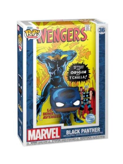 Funko Pop! Comic Covers Marvel: The Avengers - Black Panther (Special Edition) #36 Vinyl Figure