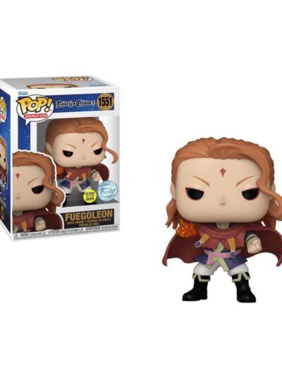 Funko Pop! Animation: Black Clover - Fuegoleon (Glows in the Dark) (Special Edition) #1555 Vinyl Figure