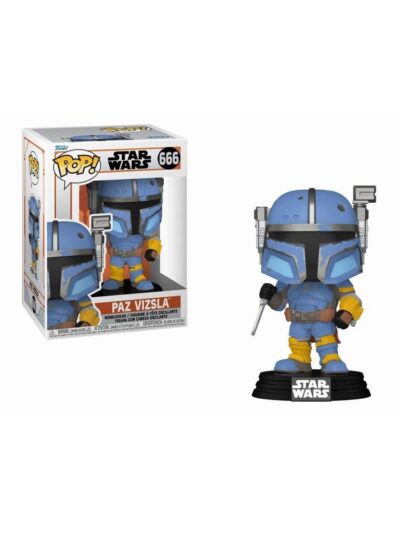 Funko Pop! Disney Star Wars: The Mandalorian - Paz Vizsla #666 Bobble-Head Vinyl Figure